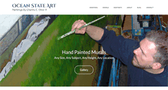 Desktop Screenshot of oceanstateart.com